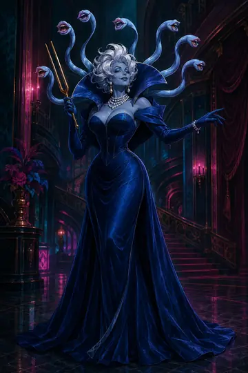 Mother of Mouths, portrait