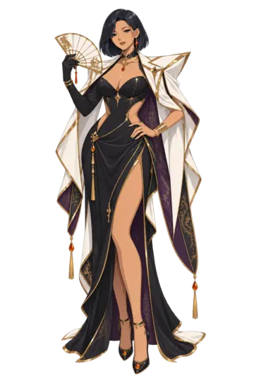Countess Nessa Vell, portrait