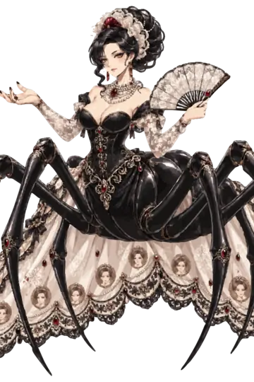 The Spider Countess, portrait