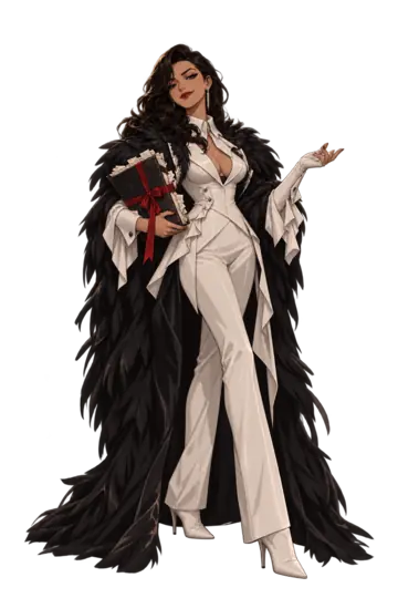 Character art: Corvina.